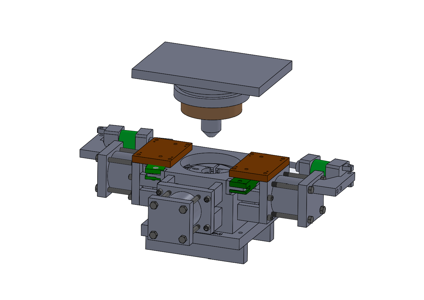 Örnek 3B Progresif Kalip Modeli